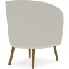 Fauteuil met armleuningen - Bekleed met Bouclé stof - Wesna image 7
