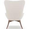 Fauteuil met voetensteun - Gestoffeerd in Bouclé stof - Huda image 7