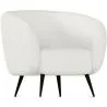 Fauteuil met armleggers - Bekleed met Bouclé stof - Nuba image 7