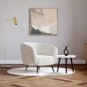 Fauteuil met armleggers - Bekleed met Bouclé stof - Nuba image 7