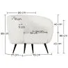 Fauteuil met armleggers - Bekleed met Bouclé stof - Nuba image 7