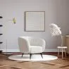 Fauteuil met armleggers - Bekleed met Bouclé stof - Nuba image 7