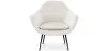 Fauteuil met armleuningen - Bekleed met Bouclé stof - Eila image 7