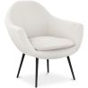 Fauteuil met armleuningen - Bekleed met Bouclé stof - Eila image 7