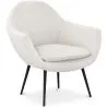 Fauteuil met armleuningen - Bekleed met Bouclé stof - Eila image 7