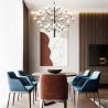Kroonluchter Plafondlamp - Hanglamp - Groot - Bella image 7