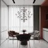 Kroonluchter Plafondlamp - Hanglamp - Groot - Bella image 7