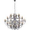 Kroonluchter Plafondlamp - Hanglamp - Groot - Bella image 7