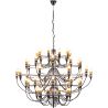 Kroonluchter Plafondlamp - Hanglamp - Groot - Bella image 7