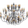 Kroonluchter Plafondlamp - Hanglamp - Groot - Bella image 7