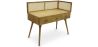Houten en rotan schrijftafel met laden - Vintage Design - Oka image 7