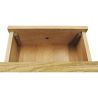 Houten en rotan schrijftafel met laden - Vintage Design - Oka image 7