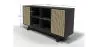 Natuurlijk houten dressoir - Vintage Design - Zwart - Edan image 7