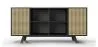 Natuurlijk houten dressoir - Vintage Design - Zwart - Edan image 7