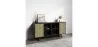 Natuurlijk houten dressoir - Vintage Design - Zwart - Edan image 7