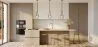 Plafondlamp - Hanglamp - Leer en Glas - Bim image 7