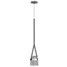 Plafondlamp - Hanglamp - Leer en Glas - Bim image 7