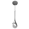 Plafondlamp - Hanglamp - Leer en Glas - Bim image 7