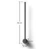 Wandlamp - Metalen Staaf - LED 50cm - Hernel image 7