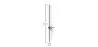 Wandlamp - Metalen Staaf - LED 100cm - Hernel image 7