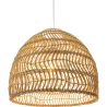 Rotan plafondlamp - Hanglamp Design Boho Bali - 60cm - Hoa image 7