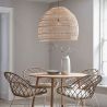 Rotan plafondlamp - Hanglamp Design Boho Bali - 60cm - Hoa image 7