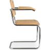 Eetkamerstoel met armleuningen - Vintage design - Hout en rotan - Bruna image 7
