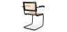 Eetkamerstoel met armleuningen - Vintage - Hout en rotan - Bastral image 7