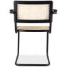 Eetkamerstoel met armleuningen - Vintage - Hout en rotan - Bastral image 7