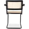 Eetkamerstoel met armleuningen - Vintage - Hout en rotan - Bastral image 7