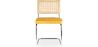 Eetkamerstoel - Bekleed met fluweel - Hout en rotan - Martha image 7