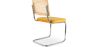 Eetkamerstoel - Bekleed met fluweel - Hout en rotan - Martha image 7