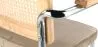 Eetkamerstoel met armleuningen - Bekleed met fluweel - Hout & Rotan - Martha image 7