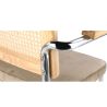 Eetkamerstoel met armleuningen - Bekleed met fluweel - Hout & Rotan - Martha image 7