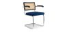 Houten Eetkamerstoel met Armleuningen - Fluwelen Bekleding - Hout & Rotan - Hyre image 7