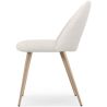 Eetkamerstoel - Bekleed met Bouclé stof - Scandinavisch design - Evelyne image 7