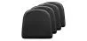 Set x4 Magnetisch Stoelkussen - Kunstleer - Stylix image 7