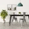 Set x4 Magnetisch Stoelkussen - Kunstleer - Stylix image 7