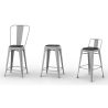 Pack x4 Magnetisch stoelkussen - Kunstleer - Stylix image 7