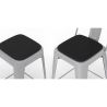 Pack x4 Magnetisch stoelkussen - Kunstleer - Stylix image 7