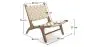 Loungestoel - Handgemaakt Boho Bali Ontwerp - Hout en Touw - Recia image 7