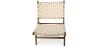 Loungestoel - Handgemaakt Boho Bali Ontwerp - Hout en Touw - Recia image 7