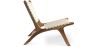 Loungestoel - Handgemaakt Boho Bali Ontwerp - Hout en Touw - Recia image 7