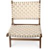 Loungestoel - Handgemaakt Boho Bali Ontwerp - Hout en Touw - Recia image 7