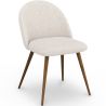 Eetkamerstoel - Bekleed met Bouclé stof - Scandinavische - Evelyne image 7