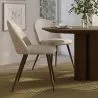 Eetkamerstoel - Bekleed met Bouclé stof - Scandinavische - Evelyne image 7
