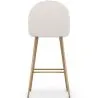 Barkruk bekleed met Bouclé stof - Scandinavisch ontwerp - Evelyne image 7