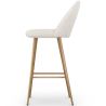 Barkruk bekleed met Bouclé stof - Scandinavisch ontwerp - Evelyne image 7