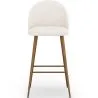 Kruk bekleed met Bouclé stof - Scandinavisch ontwerp - Evelyne image 7