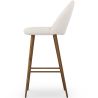 Kruk bekleed met Bouclé stof - Scandinavisch ontwerp - Evelyne image 7